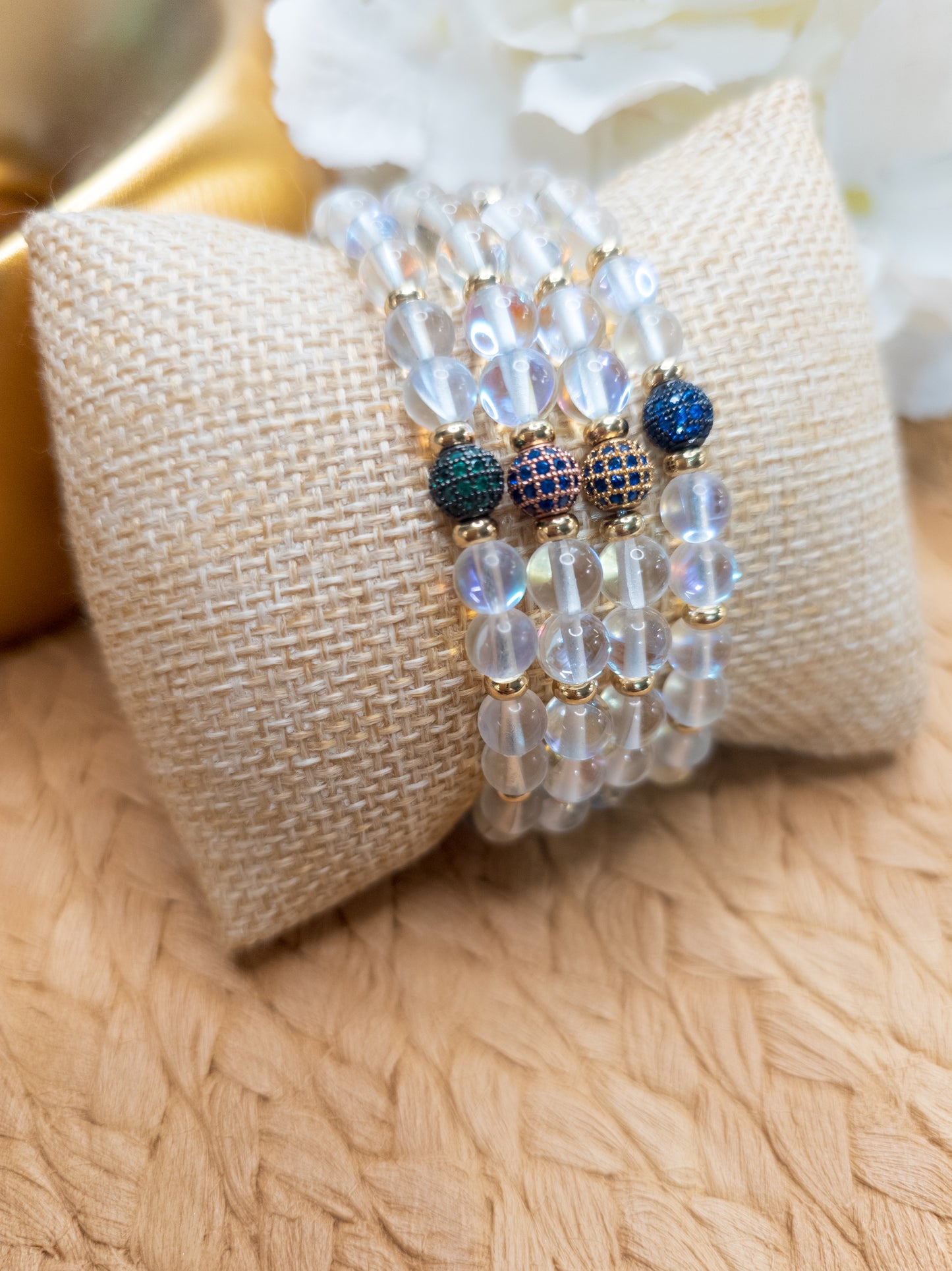 Pulseras Hilos Esencia Opal